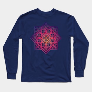 Ornamental Stars Long Sleeve T-Shirt